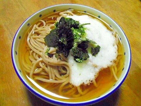 年越し♪　山かけ蕎麦 (ちょっと手抜き・笑）